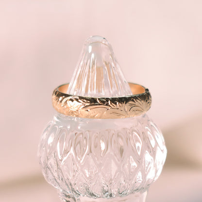 Eden Flower Band Ring