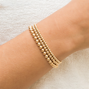 Radiant Gold Beads Bracelet - Liora Monroe