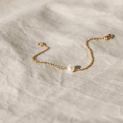 Radiant Natural Pearl Bracelet - Liora Monroe