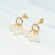 Nova Trio Gemma Earrings - Liora Monroe