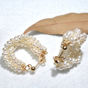 Maris Seed Pearl Earrings - Liora Monroe