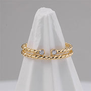 Auri Moissanite Ring