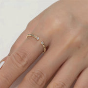 Auri Moissanite Ring