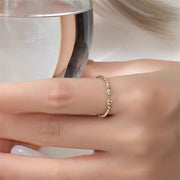 Auri Moissanite Ring