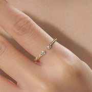 Auri Moissanite Ring