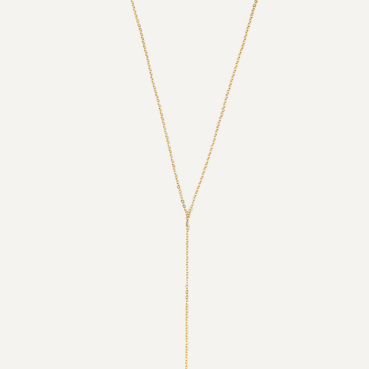 Radiant Y Lariat Necklace